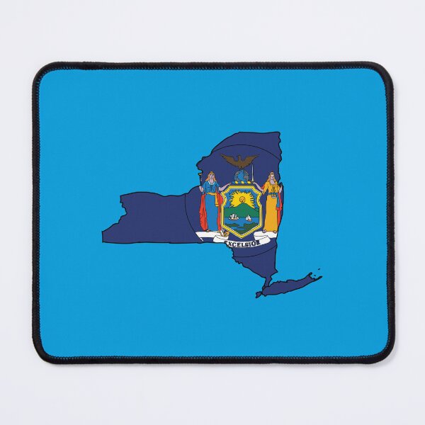 Item preview, New York state shape flag designed and sold by Rachael Taylor.