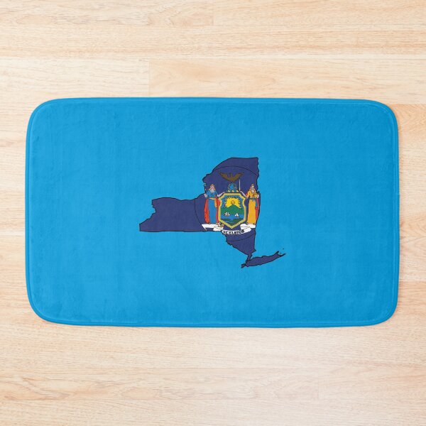 Item preview, New York state shape flag designed and sold by Rachael Taylor.