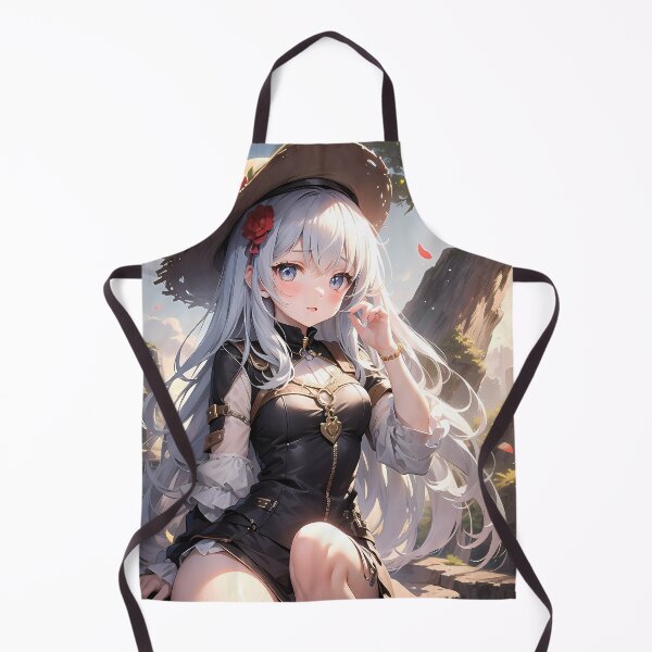 Item preview, Anime princess portrait in a fantasy world art designed and sold by TheArtistOf2022.