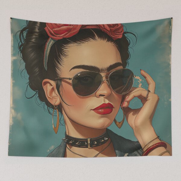Item preview, Frida Kahlo Chicana designed and sold by AIbrushedHamlet.