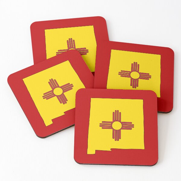 Item preview, New Mexico state shape flag designed and sold by Rachael Taylor.
