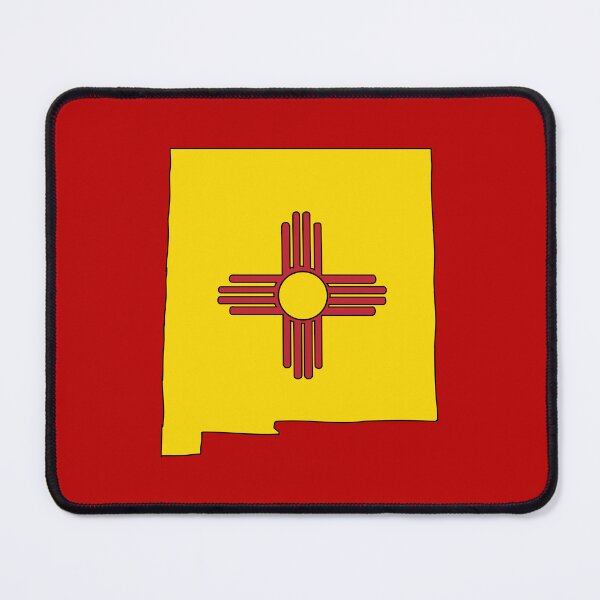 Item preview, New Mexico state shape flag designed and sold by Rachael Taylor.