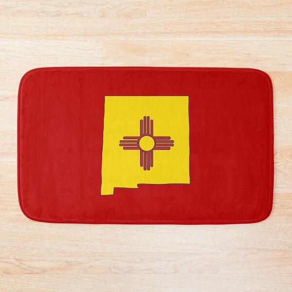 Item preview, New Mexico state shape flag designed and sold by Rachael Taylor.
