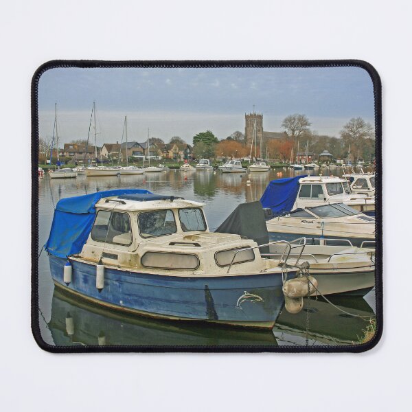 Item preview, River Stour, Christchurch, Dorset, December 2023 designed and sold by RedHillDigital.