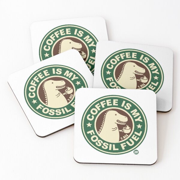 Item preview, COFFEE IS MY FOSSIL FUEL designed and sold by TODD GOLDMAN.
