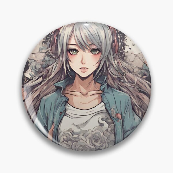 Item preview, Serenity Blossom Anime Woman Manga Character designed and sold by SayItWithYours.