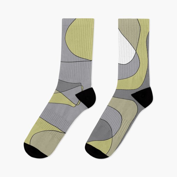 Item preview, patterns with gray and yellow tones designed and sold by azet-art.
