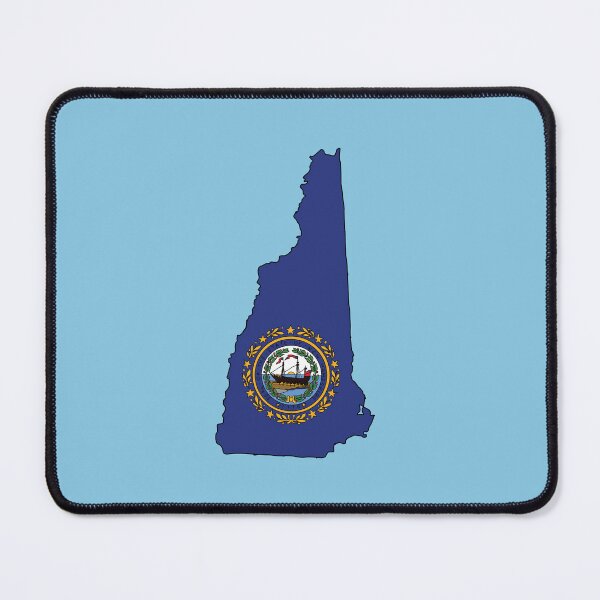 Item preview, New Hampshire state shape flag designed and sold by Rachael Taylor.