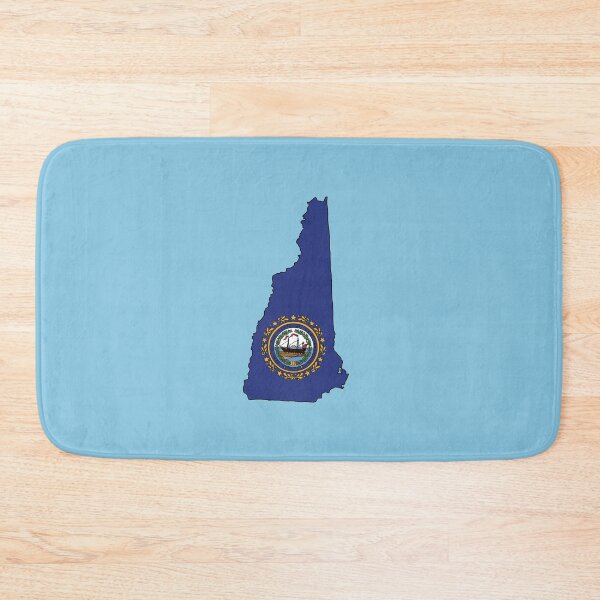 Item preview, New Hampshire state shape flag designed and sold by Rachael Taylor.