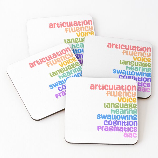 Item preview, Speech Pathology Big 9 Rainbow designed and sold by sophiemazloum.