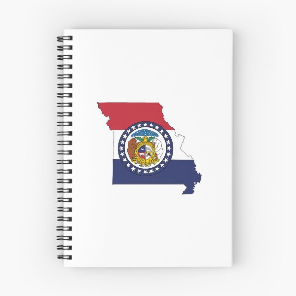 Item preview, Missouri state shape flag designed and sold by Rachael Taylor.
