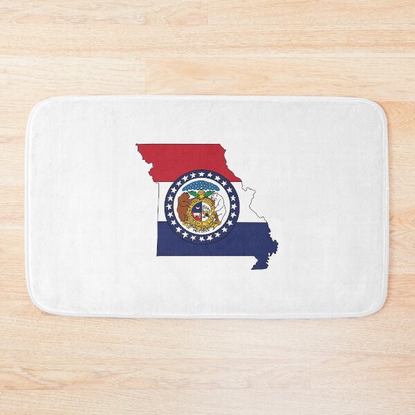 Item preview, Missouri state shape flag designed and sold by Rachael Taylor.