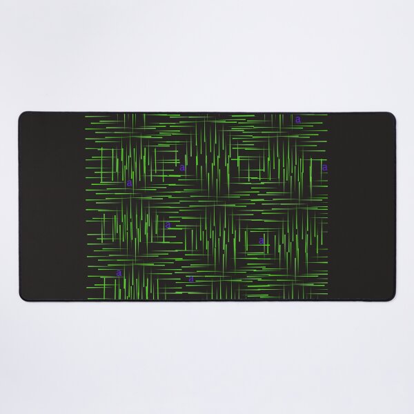 Item preview, Green Grid with A designed and sold by BlesstB.
