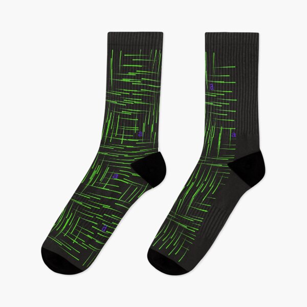 Item preview, Green Grid with A designed and sold by BlesstB.