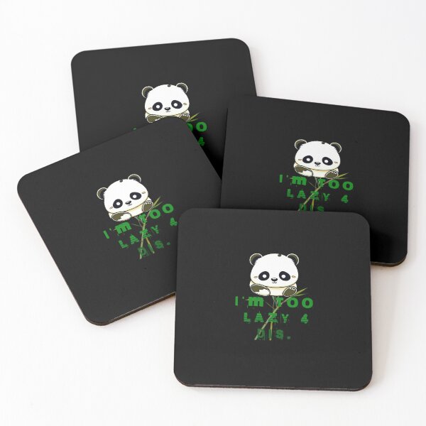 Item preview, Lazy panda designed and sold by callistoshop1.