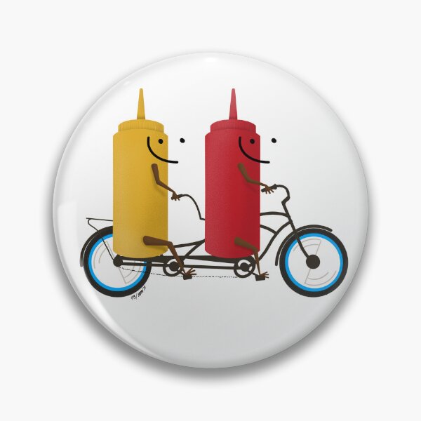 Item preview, Ketchup and Mustard designed and sold by furrrbuttt.
