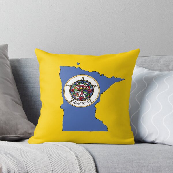Item preview, Minnesota state shape flag designed and sold by Rachael Taylor.