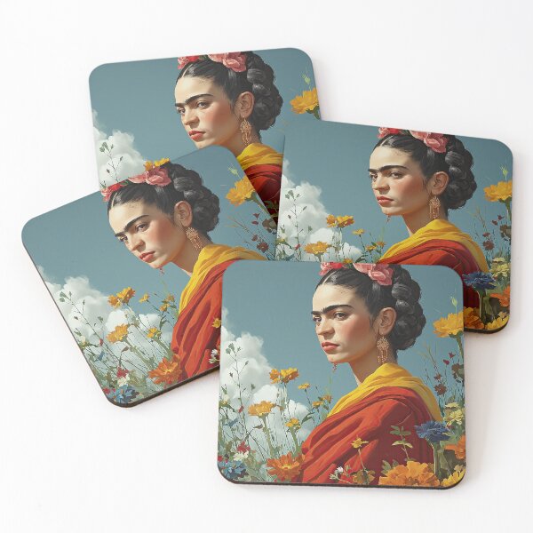 Item preview, Frida Kahlo Dutch View Portrait  designed and sold by AIbrushedHamlet.