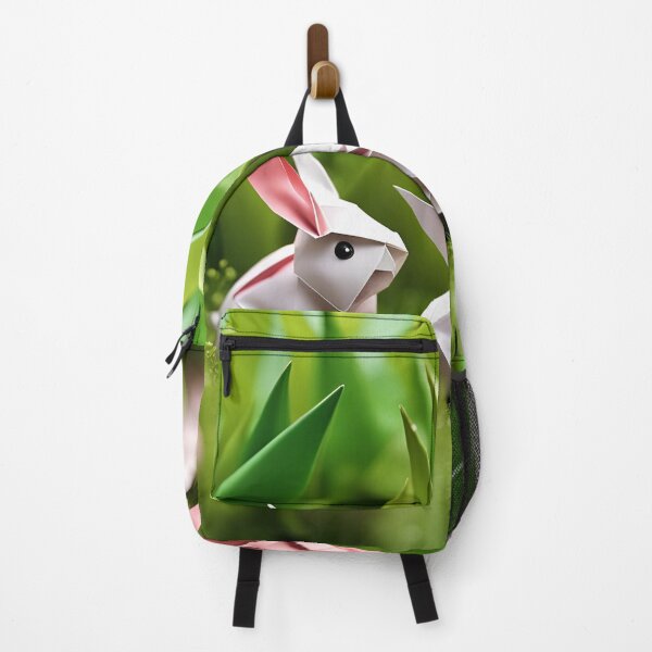 Item preview, Origami Art - Bouncing Bliss: Baby Bunnies Frolic in the Meadow designed and sold by ArtfulFolds.