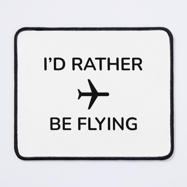 Item preview, Id Rather Be At A Flying designed and sold by Inspirationmotivation.