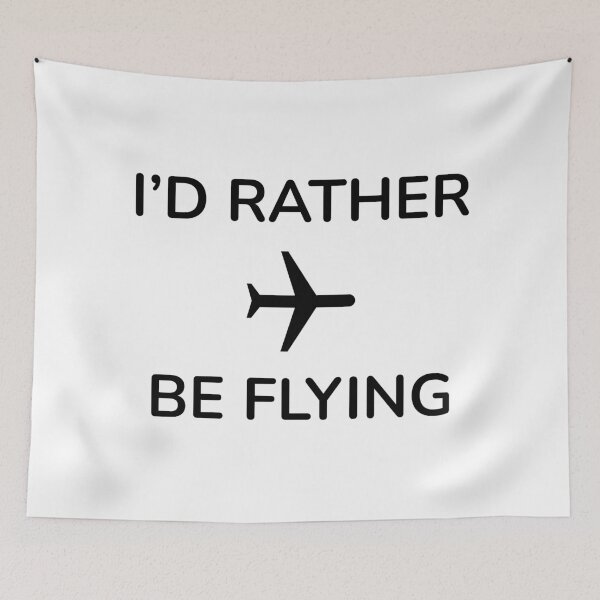 Item preview, Id Rather Be At A Flying designed and sold by Inspirationmotivation.