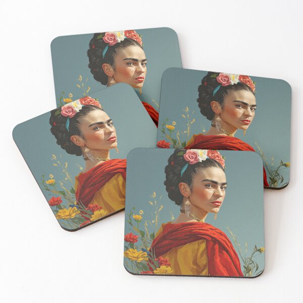 Item preview, Frida Kahlo Dutch View Portrait  designed and sold by AIbrushedHamlet.