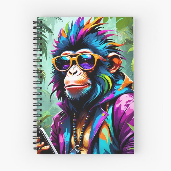 Artikelvorschau, Funky Monkey Abstract entworfen und verkauft von DistortedBrain.