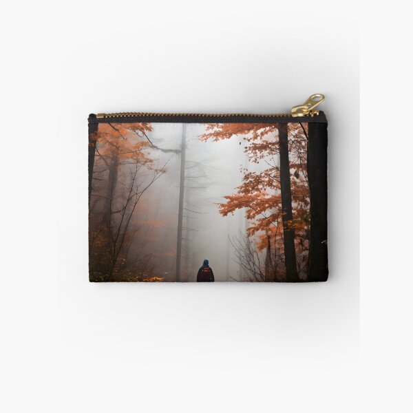 Item preview, Autumn Solitude: A Hiker's Journey Through the Foggy Forest designed and sold by Shirtastically.