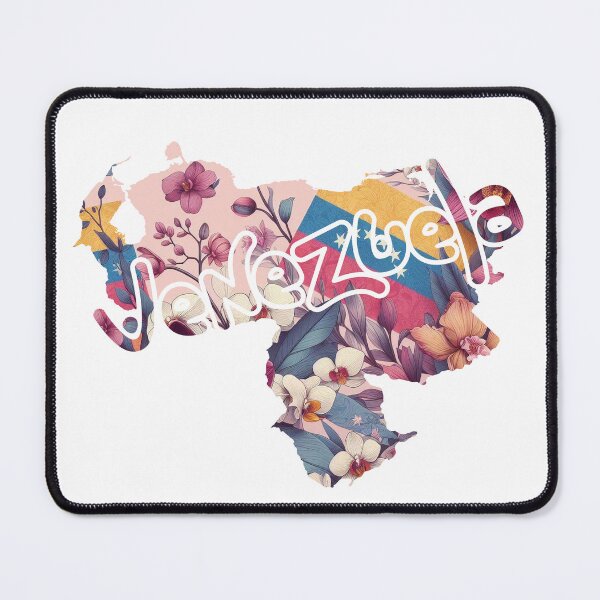 Item preview, Venezuela Floral Map designed and sold by Naau.us.
