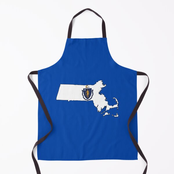 Item preview, Massachusetts state shape flag designed and sold by Rachael Taylor.