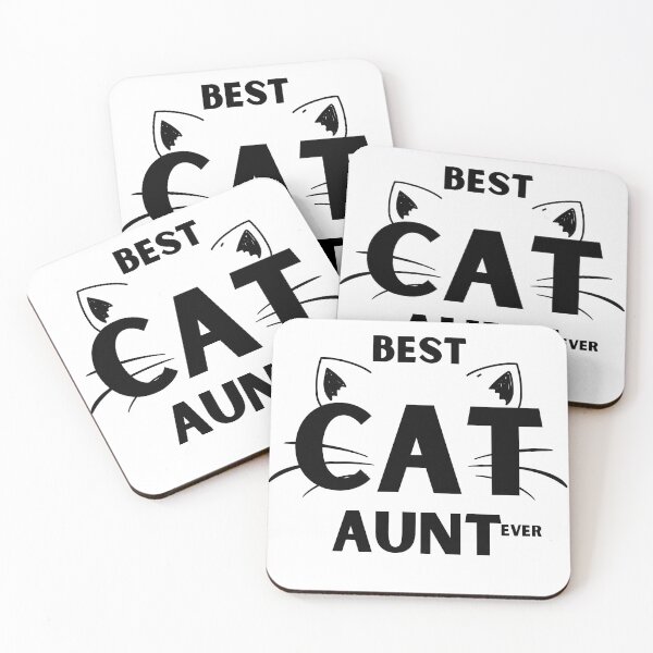 Item preview, Best Cat Aunt Ever |Black Classic Cat  designed and sold by Whisky1111.
