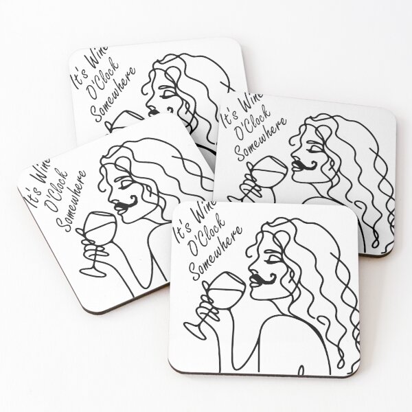 Item preview, Wine O'Clock v1 designed and sold by Yoho-ka Press.