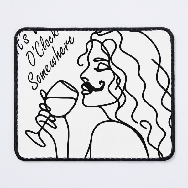 Item preview, Wine O'Clock v1 designed and sold by Yoho-ka Press.