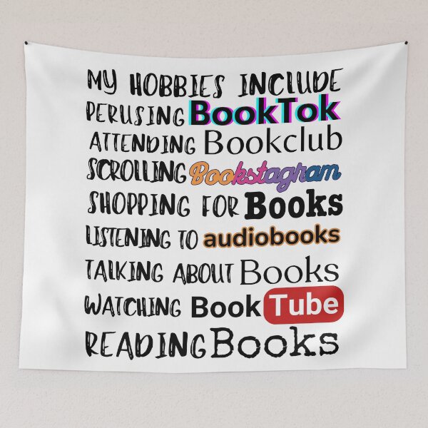 Item preview, Bookish Hobbies designed and sold by InkDrinker23.