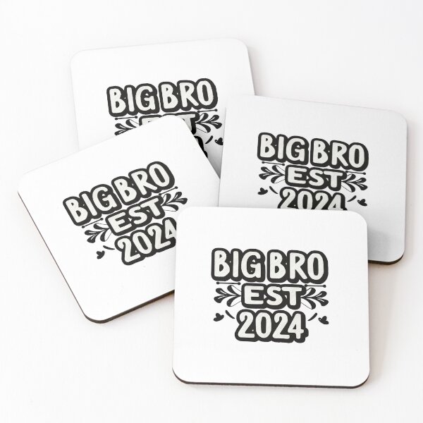 Item preview, Big Bro Est 2024 diseño ideal para un hermano mayor designed and sold by FashionFlock.