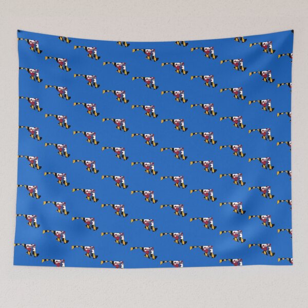 Item preview, Maryland state shape flag designed and sold by Rachael Taylor.