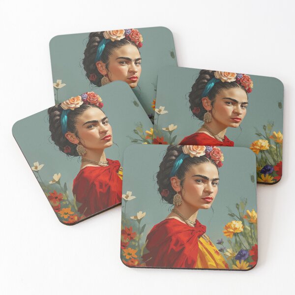 Item preview, Frida Kahlo Dutch View Portrait  designed and sold by AIbrushedHamlet.