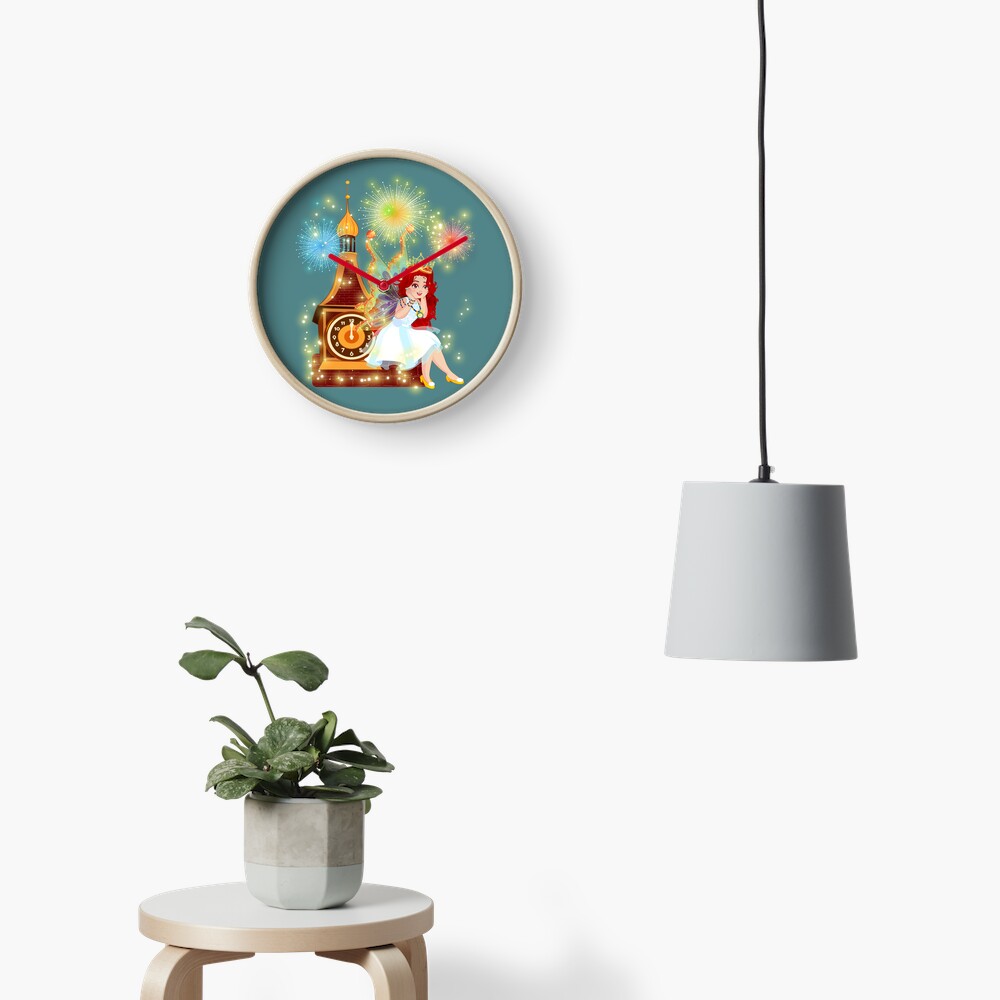 Item preview, Clock designed and sold by FairyBookClub.