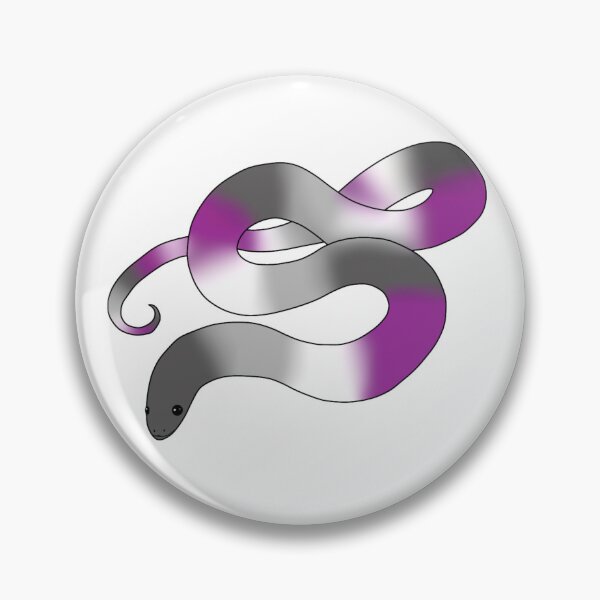Item preview, Asexual pride snake! designed and sold by Artist-in-space.