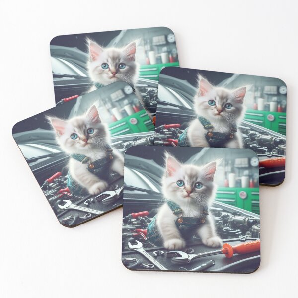Item preview, Mechanic Kitten designed and sold by All-Kittens.