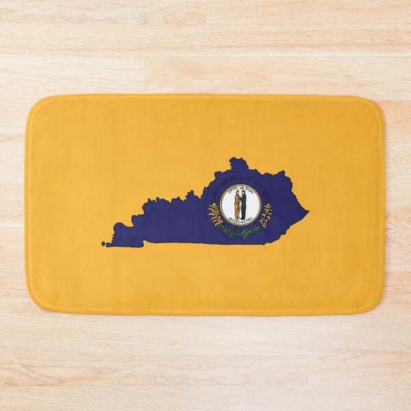 Item preview, Kentucky state shape flag designed and sold by Rachael Taylor.