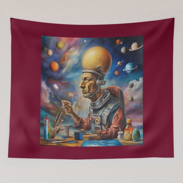 Item preview, Cosmic Astronaut: Mystery in the Universe designed and sold by Artisticanvas.