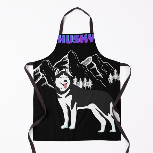 Item preview, a gift for lovers of colorful dogs, husky, designed and sold by GroonSpace.