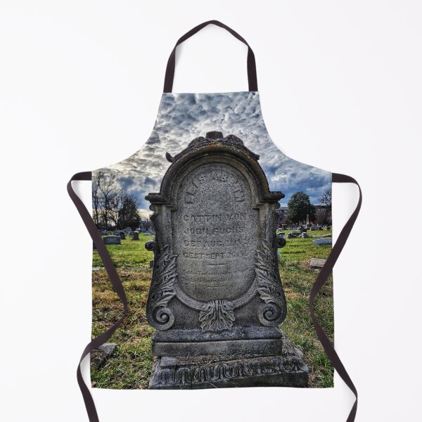Item preview, Ornate Vintage Headstone On A Cloudy Day designed and sold by TwistedP-Photos.