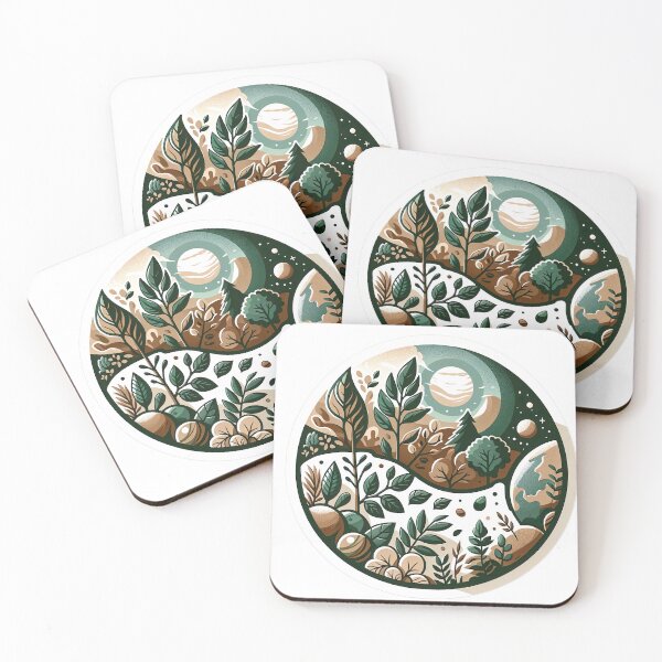 Item preview, Eco-Conscious Nature Sticker designed and sold by permeric.
