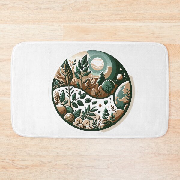 Item preview, Eco-Conscious Nature Sticker designed and sold by permeric.