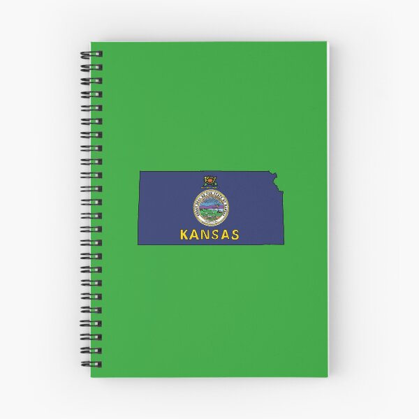 Item preview, Kansas state shape flag designed and sold by Rachael Taylor.