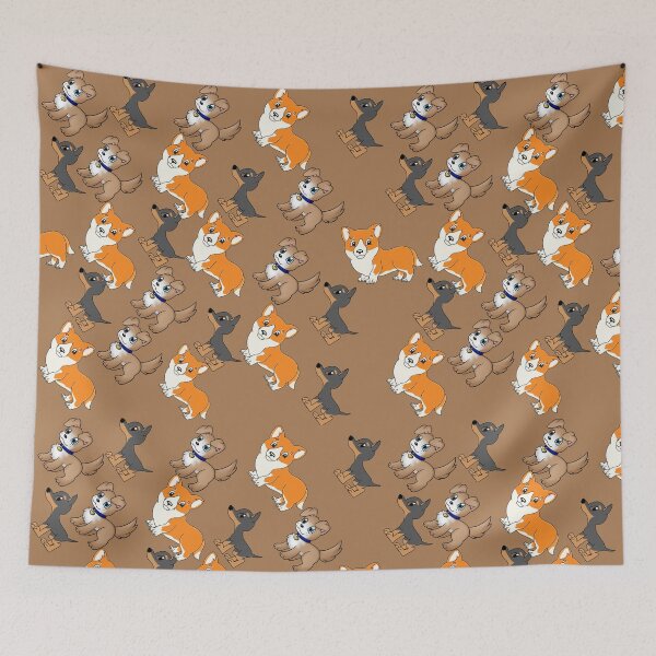 Item preview, dog pattern designed and sold by Best Buy.