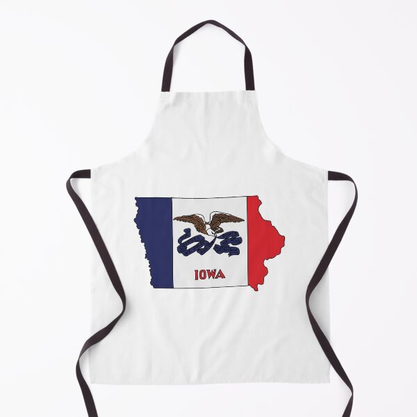 Item preview, Iowa state shape flag designed and sold by Rachael Taylor.