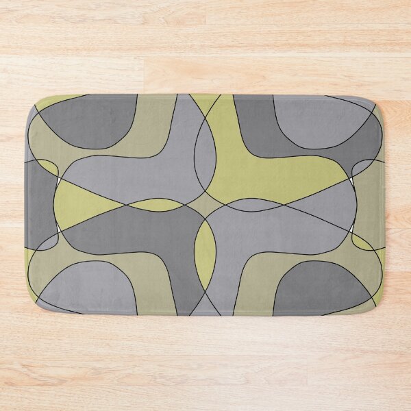 Item preview, patterns with gray and yellow tones designed and sold by azet-art.